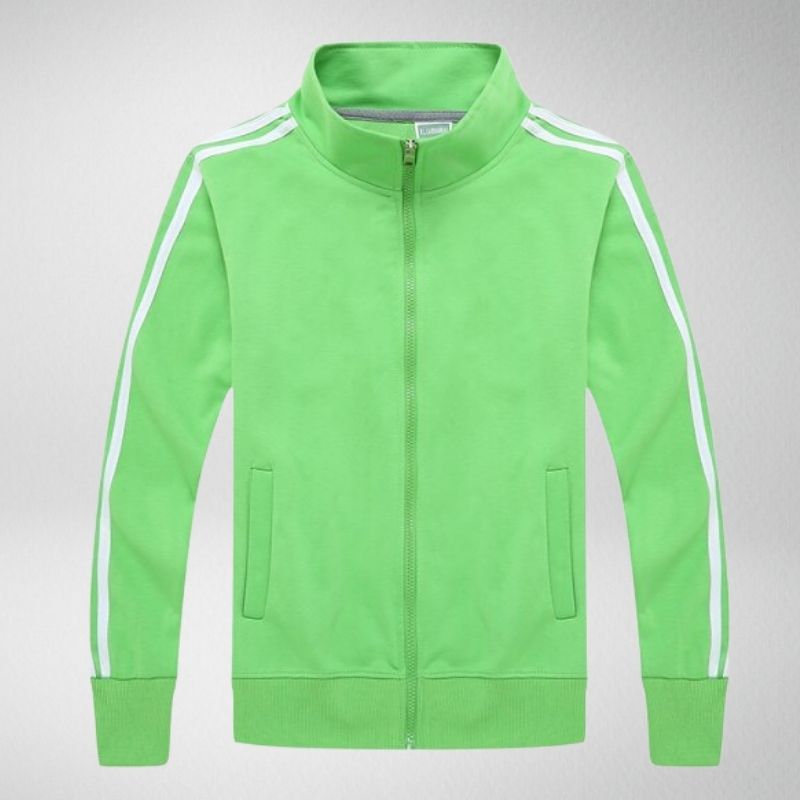 Variant image for Unisex Träningsjacka med Ränder Högkvalitativt Material Komfortabel och Sportig-8