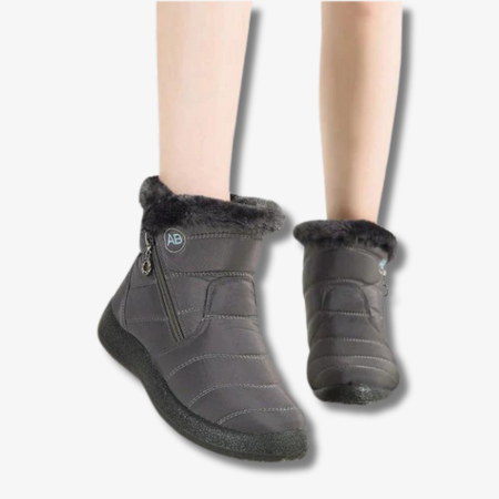 Dam Vinterstövlar Syntetiska Isolerande Komfort Stiliga Design-2