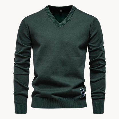 Variant image for Herrpullover Lätt Bomullsmix Mångsidig-21