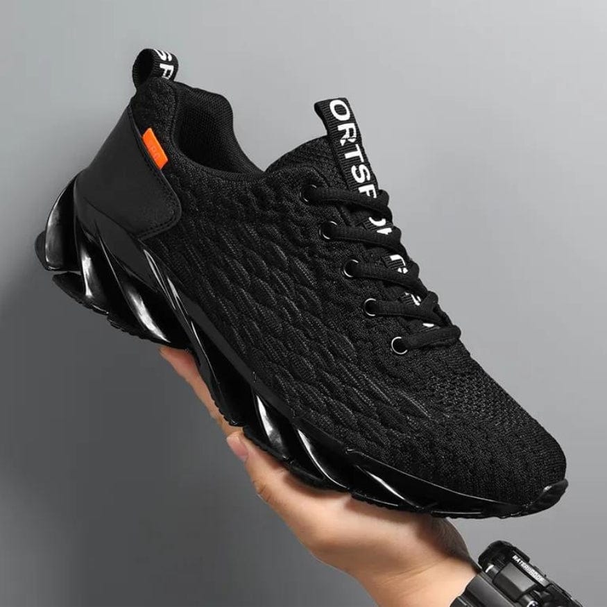 Herr Sneakers Flexibelt Andningsbart Material för Träning och Vardag-2