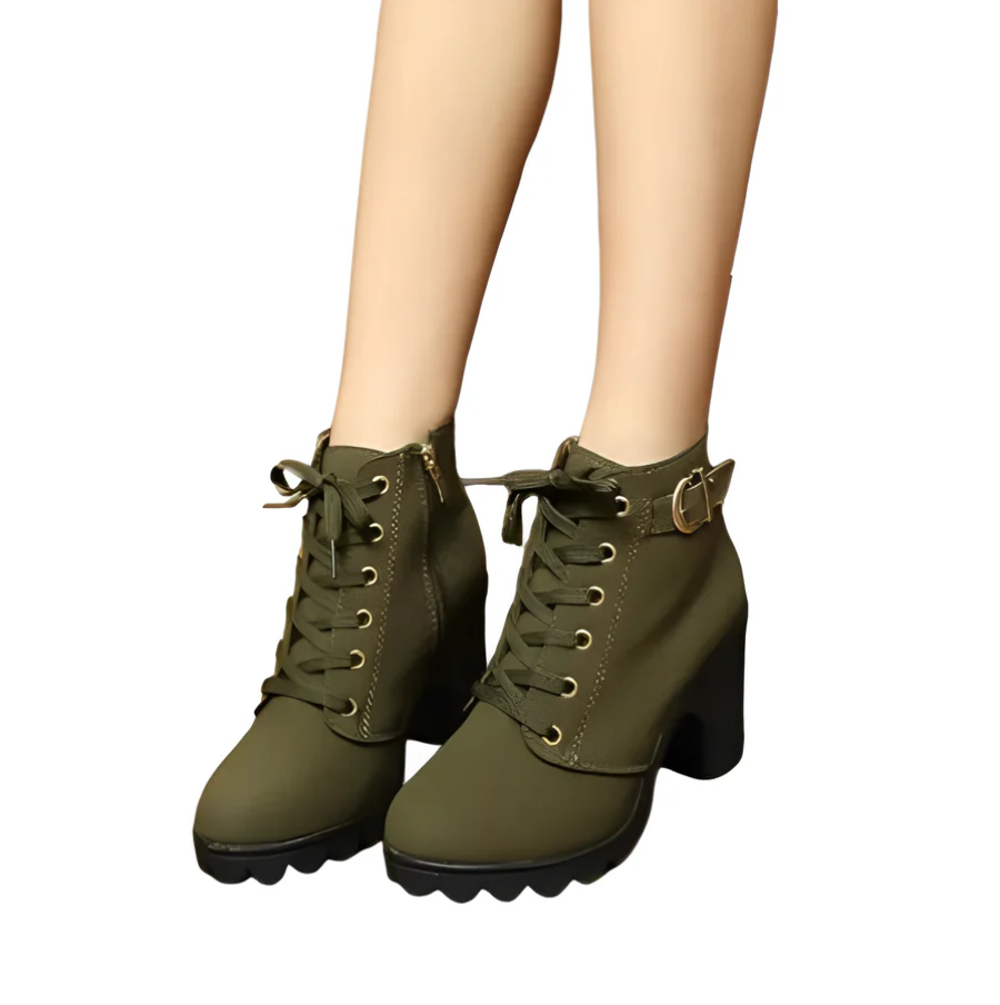 Kvinnors Stövlar Traditionell Design Syntetiska Material-4