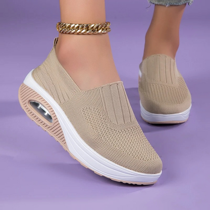Kvinnors Loafers Andningsbara Högkvalitativa Skor-4