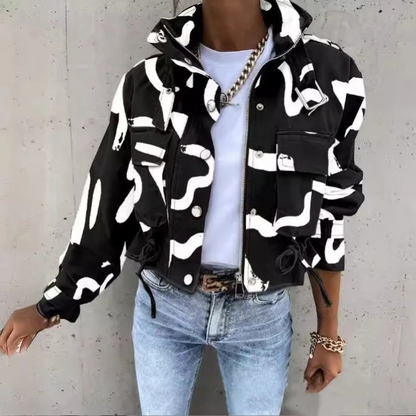 Variant image for Dam Kappa Modern Med Snörning Andningsbart Material Elegant Design-29