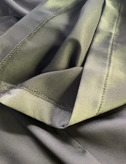 Elegant Damklänning med Långa Ärmar och Medelstor Midja i Polyester – Perfekt för Formella och Vardags Tillfällen 4