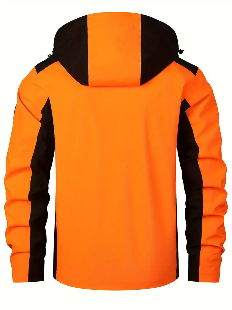 Herr Vattentät Utomhusjacka Sportig Polyester-2