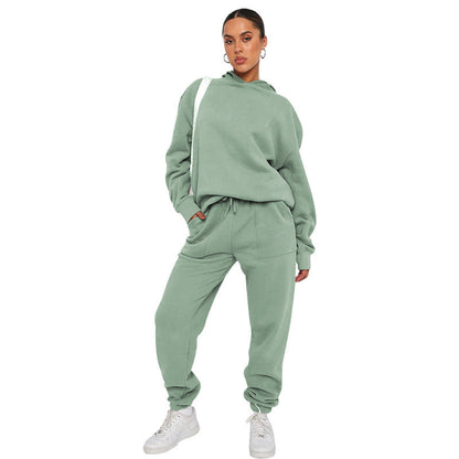 Variant image for Dam Tracksuit Joggingdräkt med Huva Andningsbart Material-21