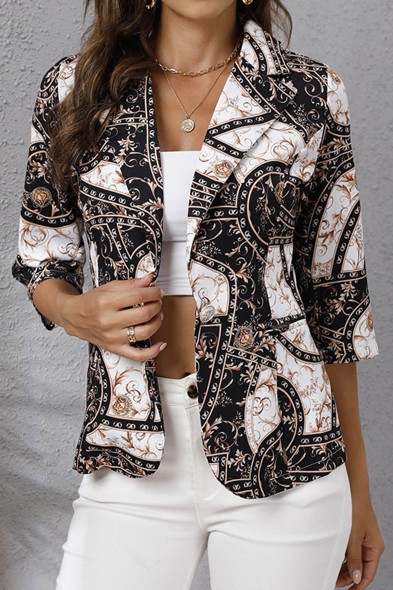 Damjacka Trendig Design Polyester för Dam - Modern Jacka för Vardag och Fest 9