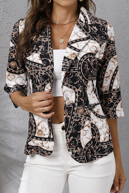 Damjacka Trendig Design Polyester för Dam - Modern Jacka för Vardag och Fest 9