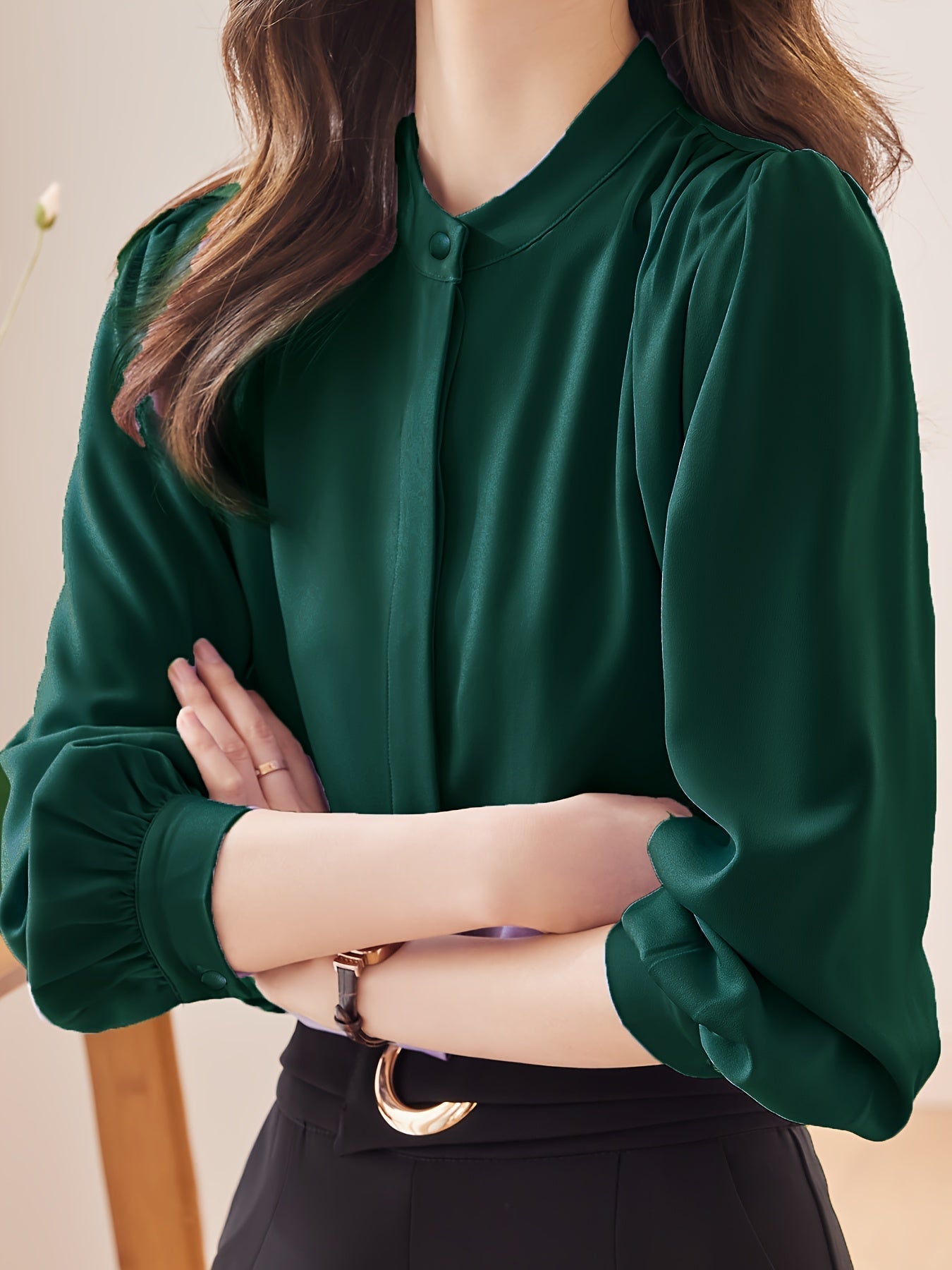 Variant image for Dam Skjorta Multifunktionell Luftig Högkvalitativ Bomull-1