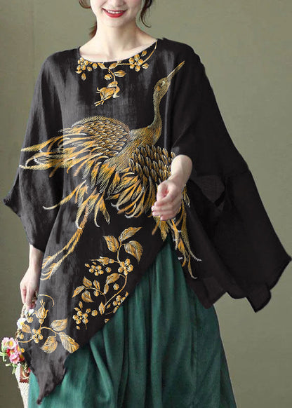 Dam Skjorta Lätt Mjuk 100% Bomull Elegant Tidlös Design-4