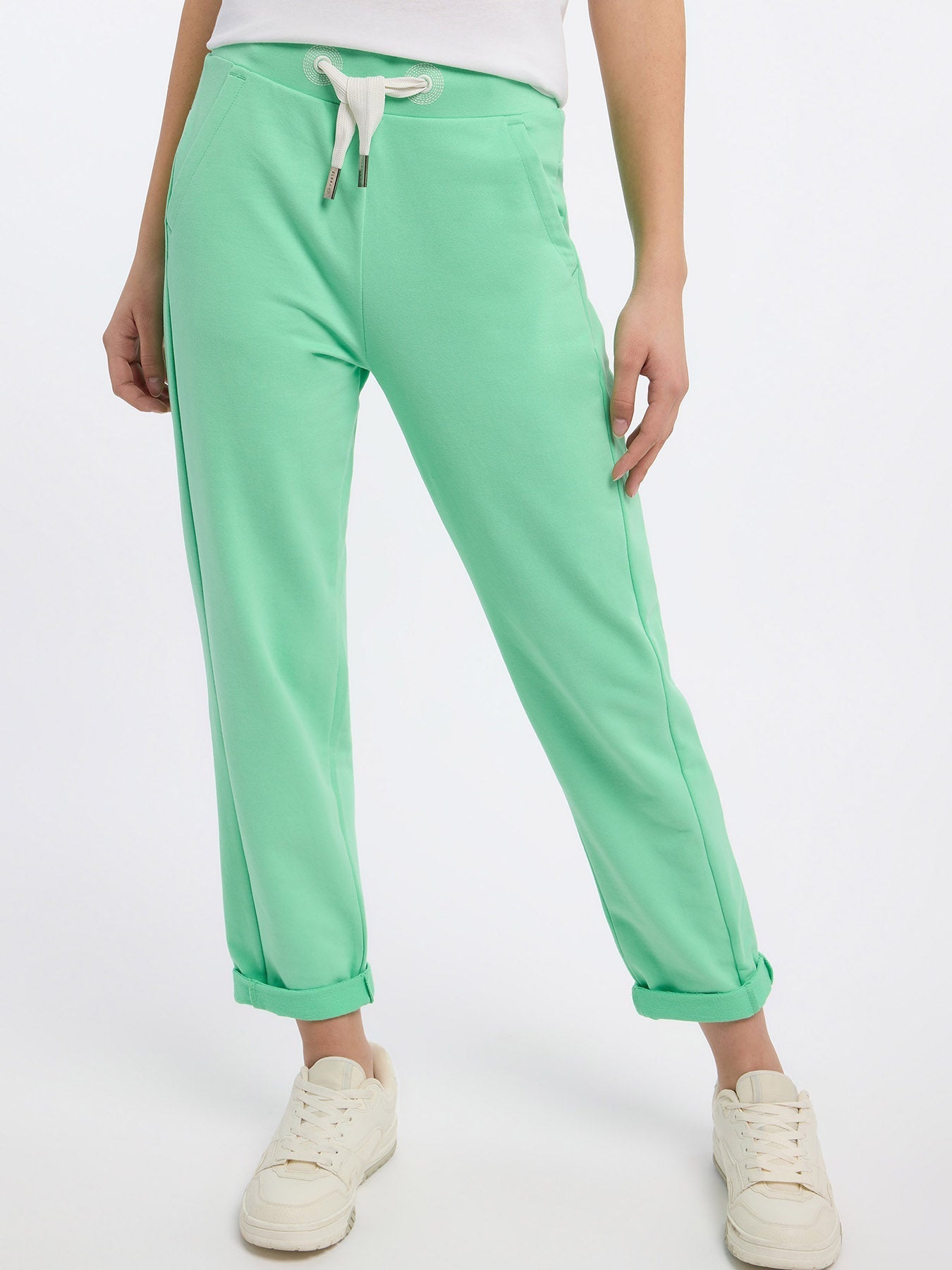 Herrbyxor Sportiga Med Ribbad Insats 100% Bomull-2