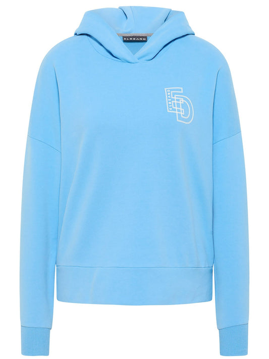 Dam Hoodie Avslappnad Mjuk Med Huva 1