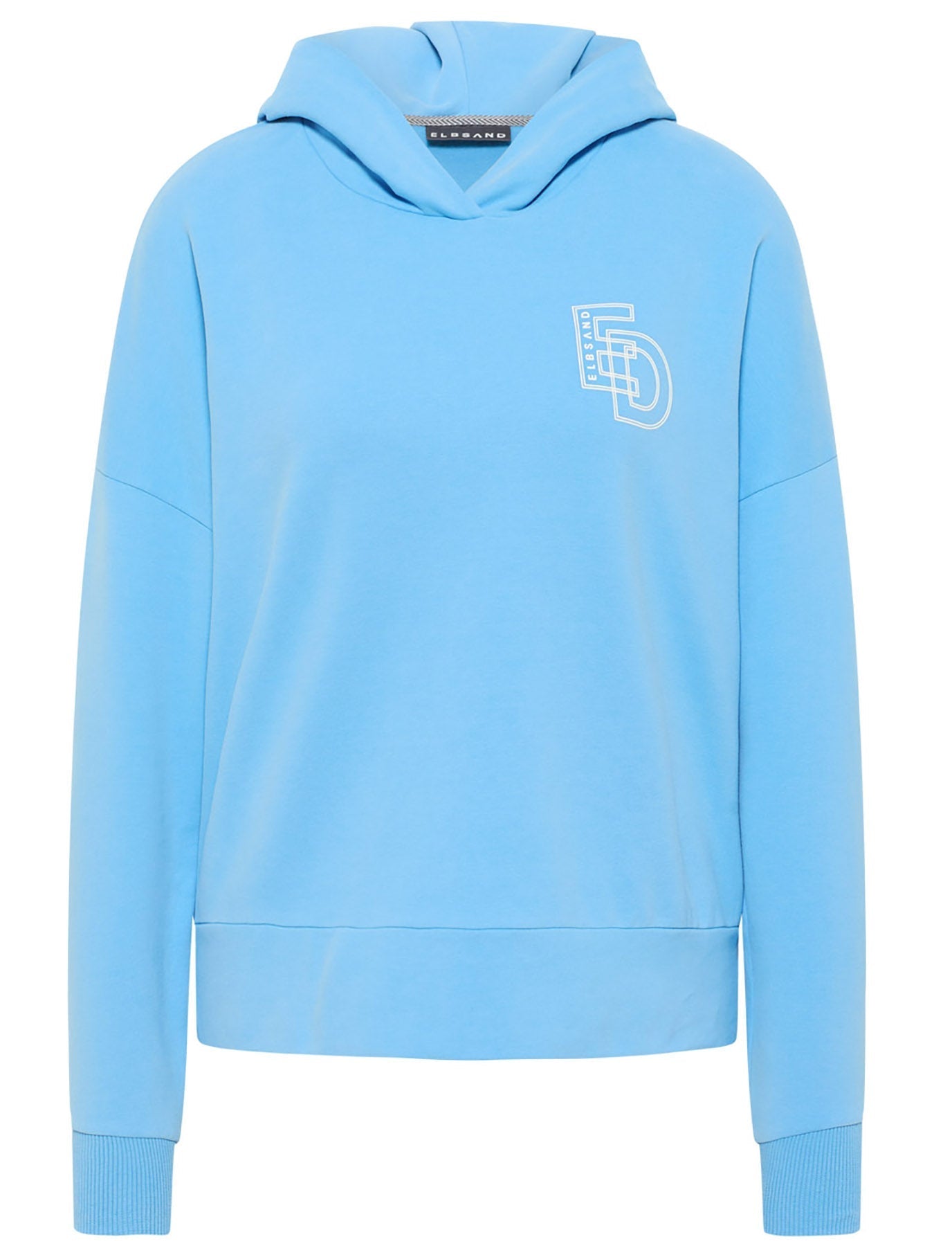 Dam Hoodie Avslappnad Mjuk Med Huva 7