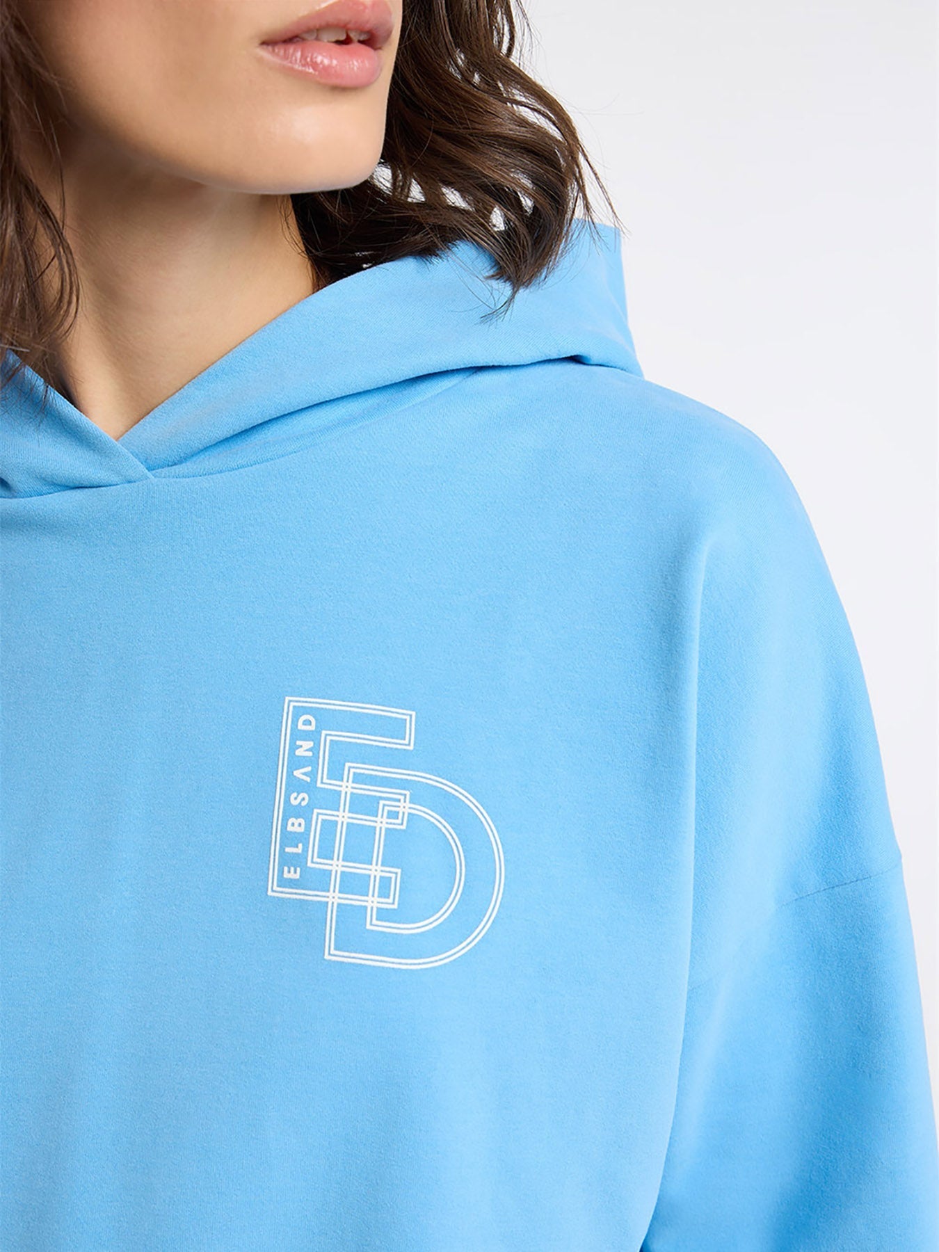 Dam Hoodie Avslappnad Mjuk Med Huva 5