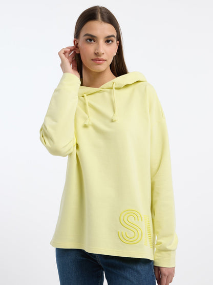 Dam Tröja Sportig Rak 100% Bomull-2