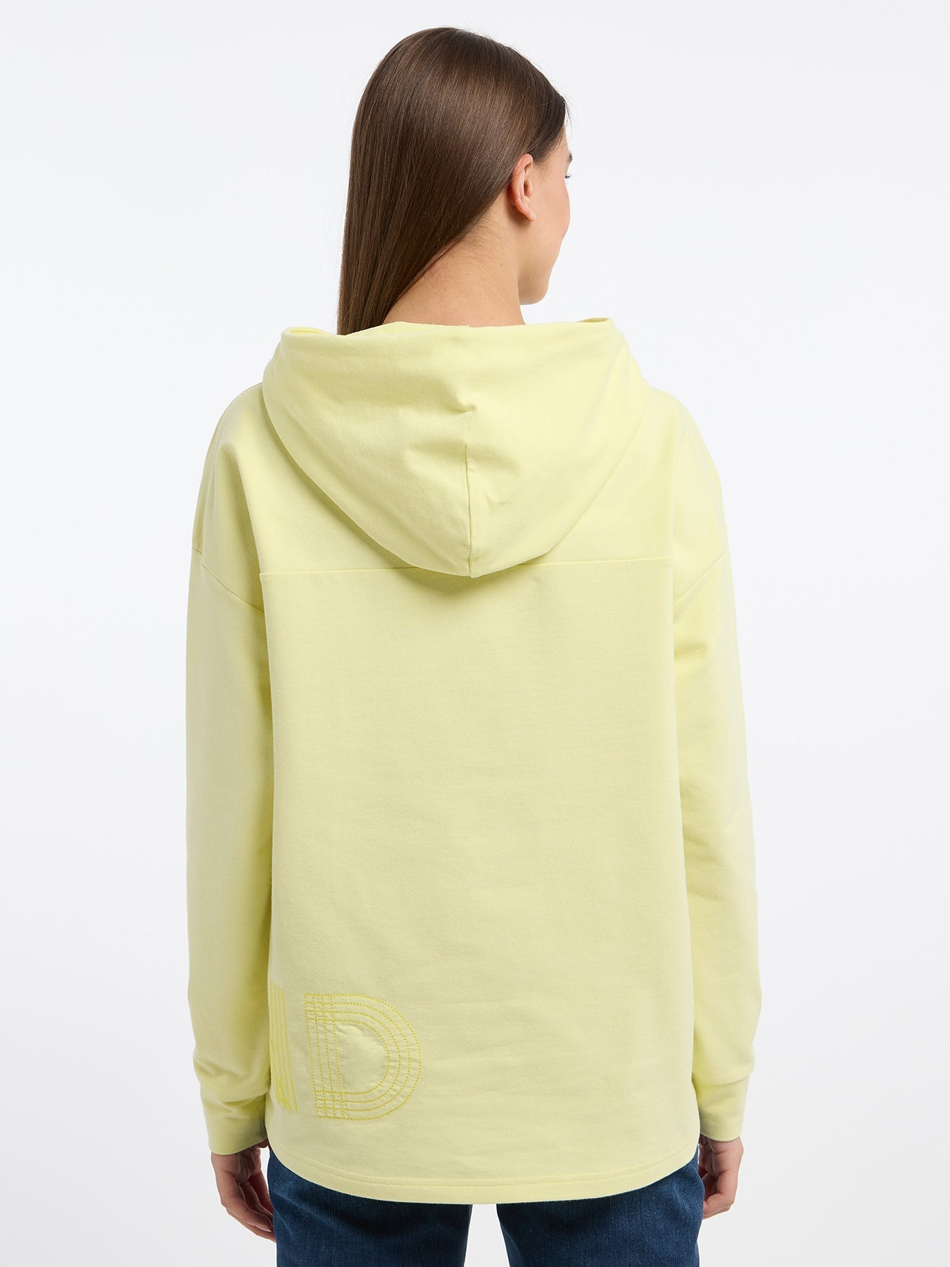 Dam Tröja Sportig Rak 100% Bomull-3