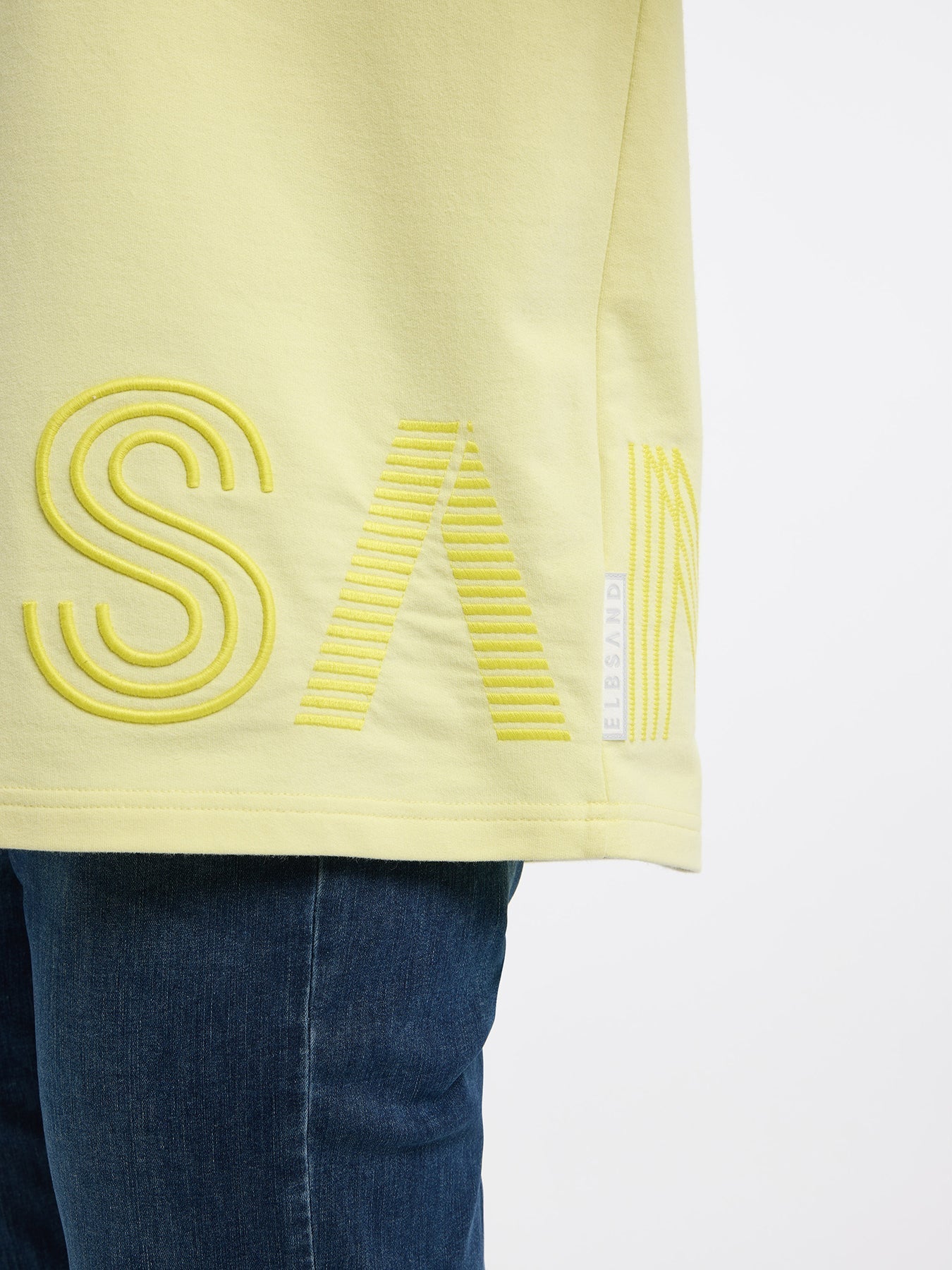 Dam Tröja Sportig Rak 100% Bomull-5