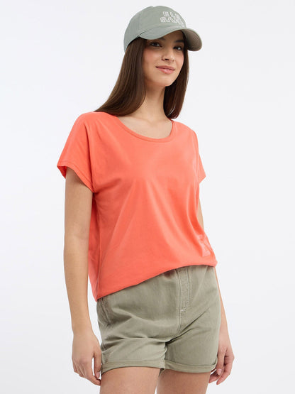 Herrskjorta Sportig Rundhals Mjuk Materialblandning-4