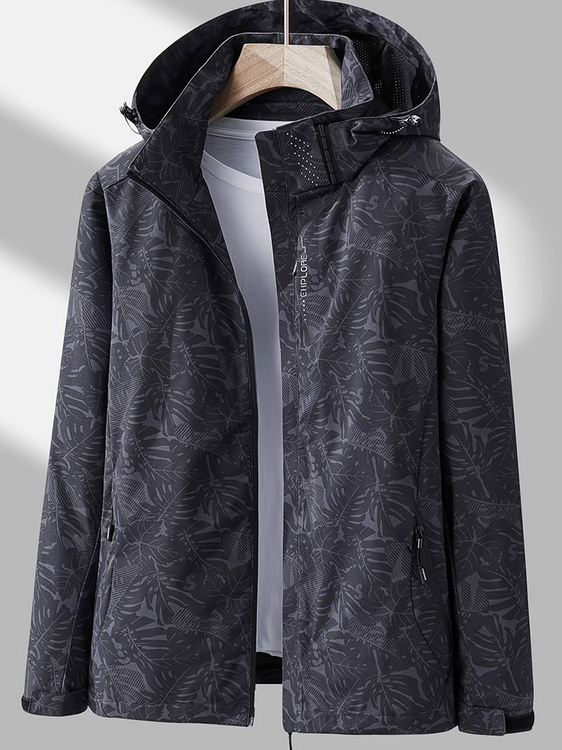 Variant image for Herren Vattentät Utomhusvandringsjacka Funktionell Polyester-1