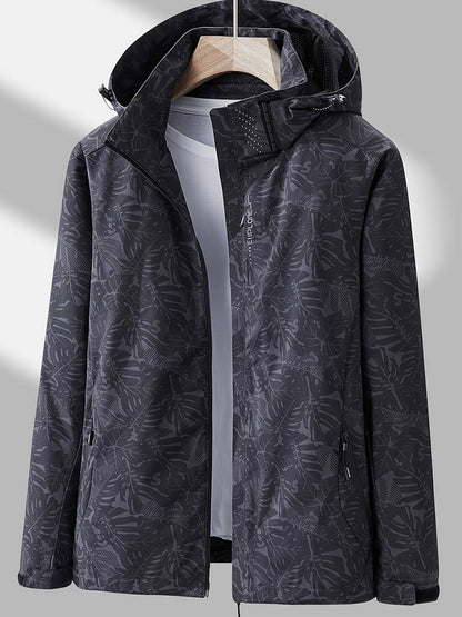 Variant image for Herren Vattentät Utomhusvandringsjacka Funktionell Polyester-1