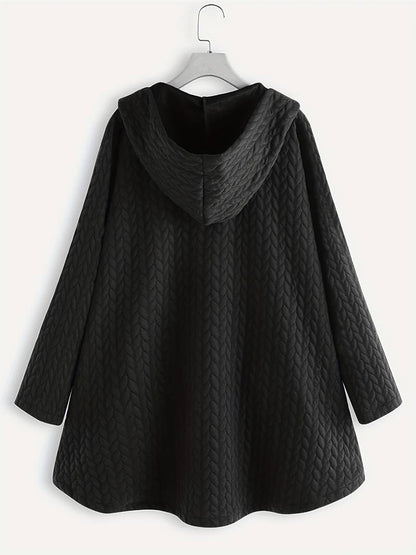 Dam Knopfjacka Varm Isolerande Material Tidlös Design-3