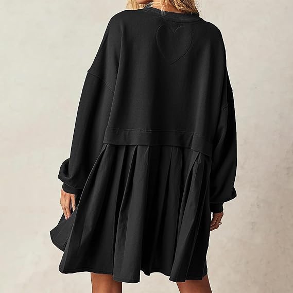 Dam Miniklänning Lätt Polyester Elegant Design-3