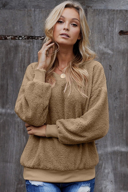 Förtjockad Dam Tröja i Kashmirmix med Rund Krage och Långa Ärmar – Elegant och Bekväm för Kalla Dagar 6