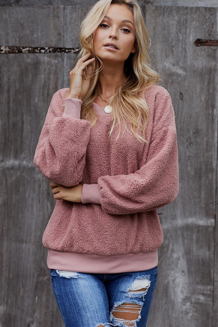 Förtjockad Dam Tröja i Kashmirmix med Rund Krage och Långa Ärmar – Elegant och Bekväm för Kalla Dagar 5