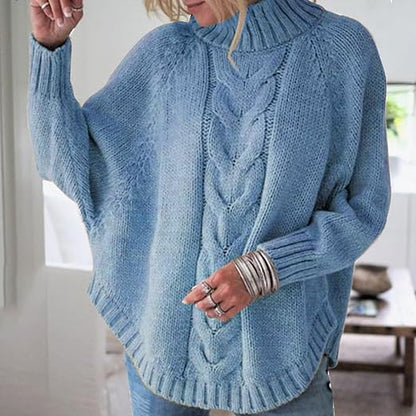 Stickad Dam Tröja Elegant Mjuk Akryl 3