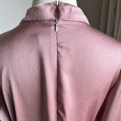 Damklänning Retro Stil Polyester Fina Dam Klänningar-6
