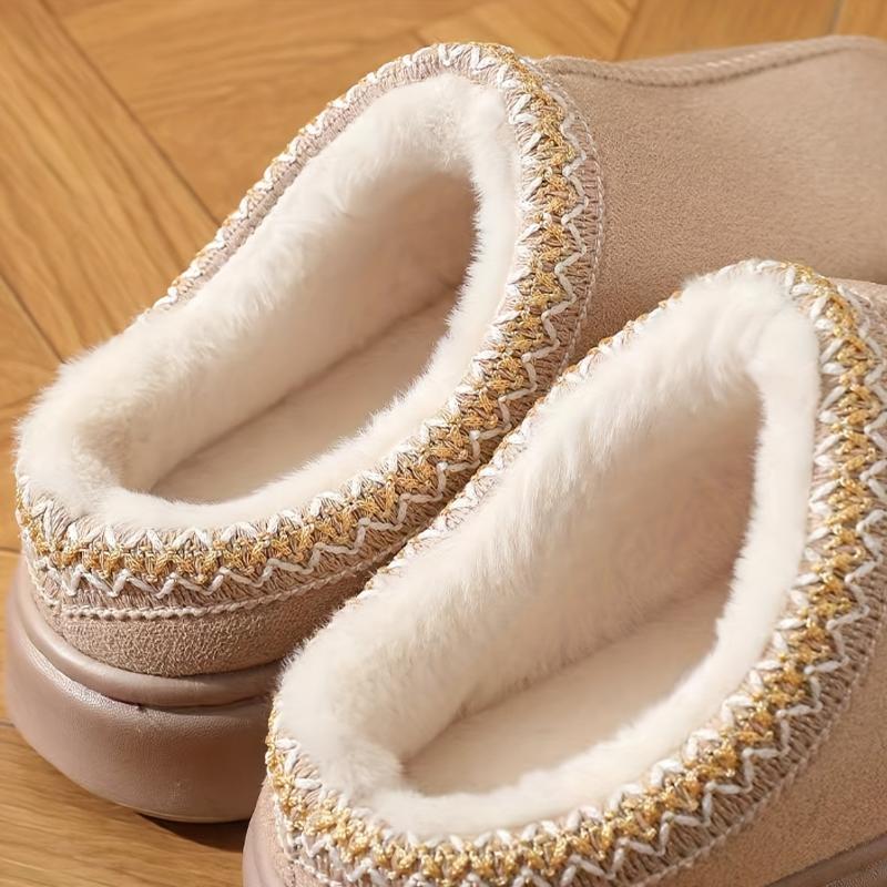 Dammode Tofflor Mjuka Slip-On Textil Komfort Inomhus-3