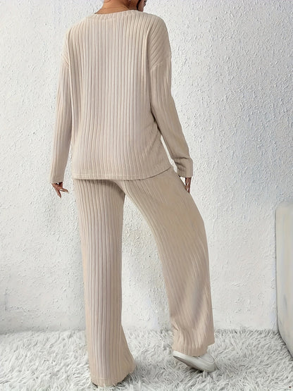 Dam Joggingdräkt Modern Polyester Långärmad 3