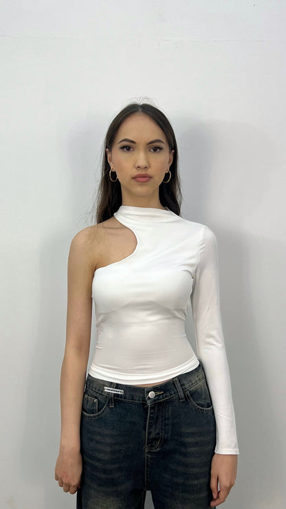 Dam Top Axelbandslös Modern Viskosblandning-1