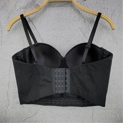 Kvinnor Festtop Kedjestopp Monokrom Polyester Spandex-2