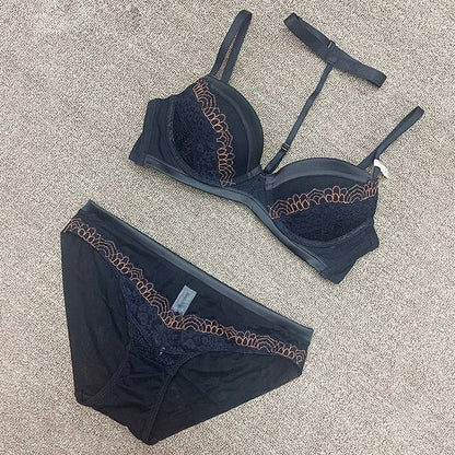 Variant image for Dam Push-up BH Blommönster Bomull Spandex-1