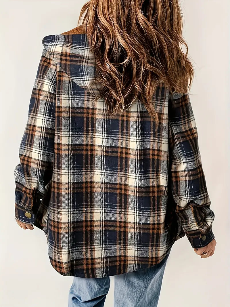 Lång Vinterrock Dam Tidlös Design Högkvalitativ Polyester och Bomull-6