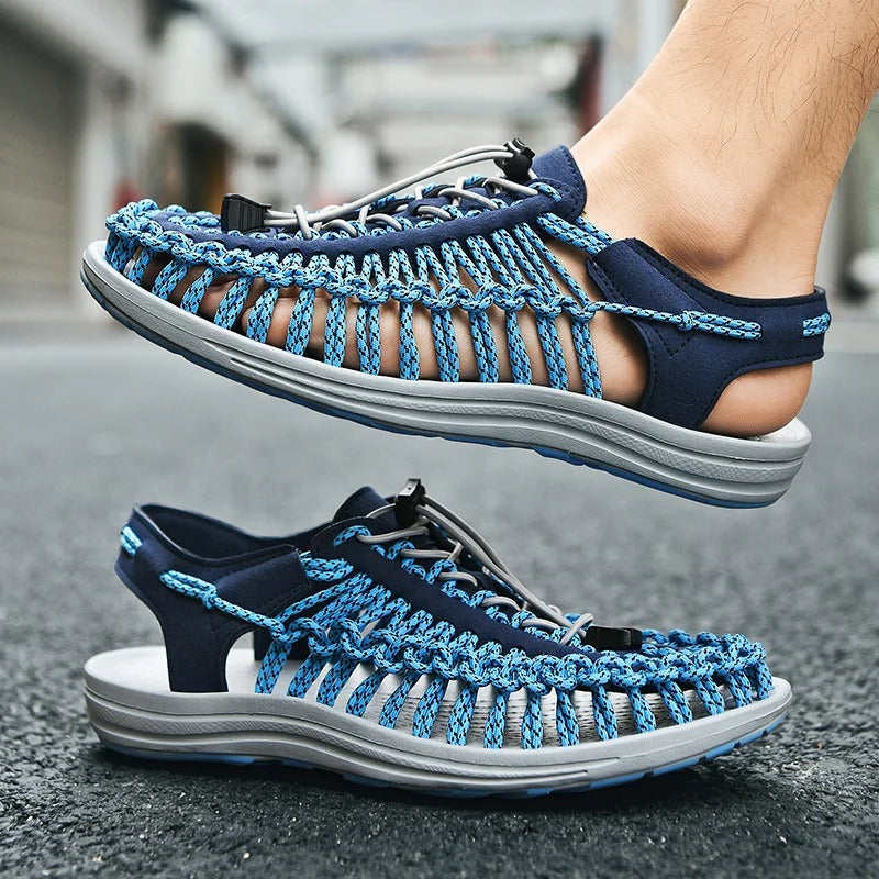 Variant image for Unisex Sommarskor Justerbara Remmar Vadderad Sula Paracord-Tyg-57