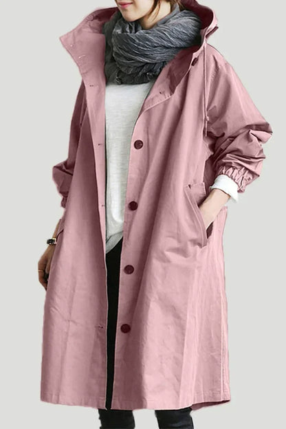 Vindjacka för Herrar, Avslappnad och Vattentålig Polyester med Justerbar Huva – Finns i Flera Färger, Storlek S-5XL 3