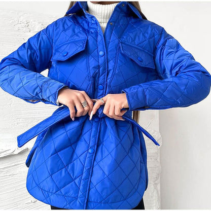Vadderad Trenchcoat för Kvinnor i Lätt Material – Högkvalitativ Isolering och Andningsbar Design 2