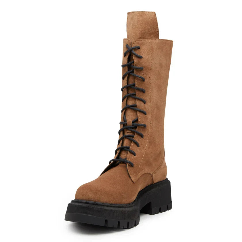 Variant image for Dam Stövlar Spetsdesign Ekosläder med Justerbar Snörning-19