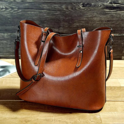 Variant image for Dam Axelväska Vintage Skinn-4