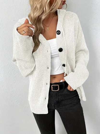 Variant image for Dam Vinterkardigan Tidlös Elegant 100% Akryl-57