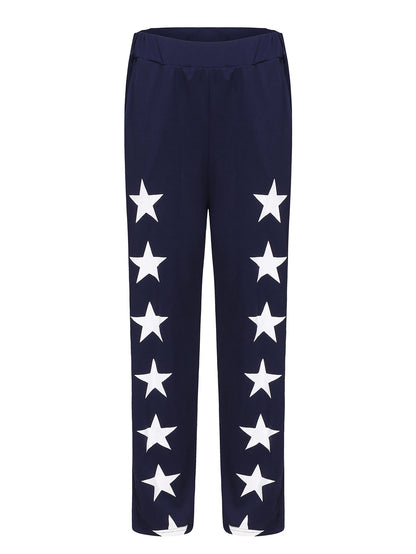 Tvådelat Set Dam Långärmad Joggingbyxor Polyester Elastan-5
