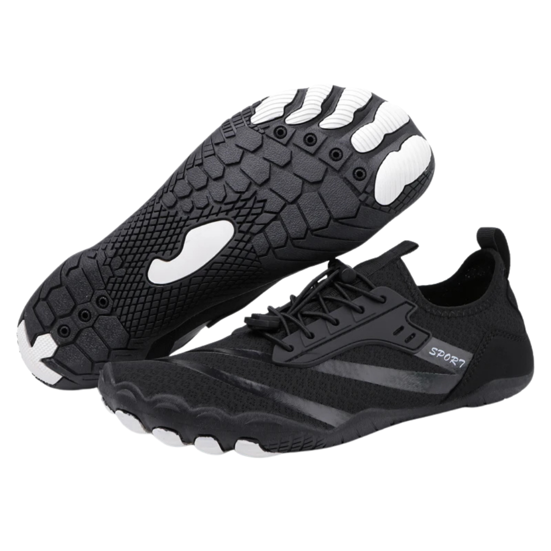 Herr Barfota Skor Andningsbart Material för Naturlig Promenad-1