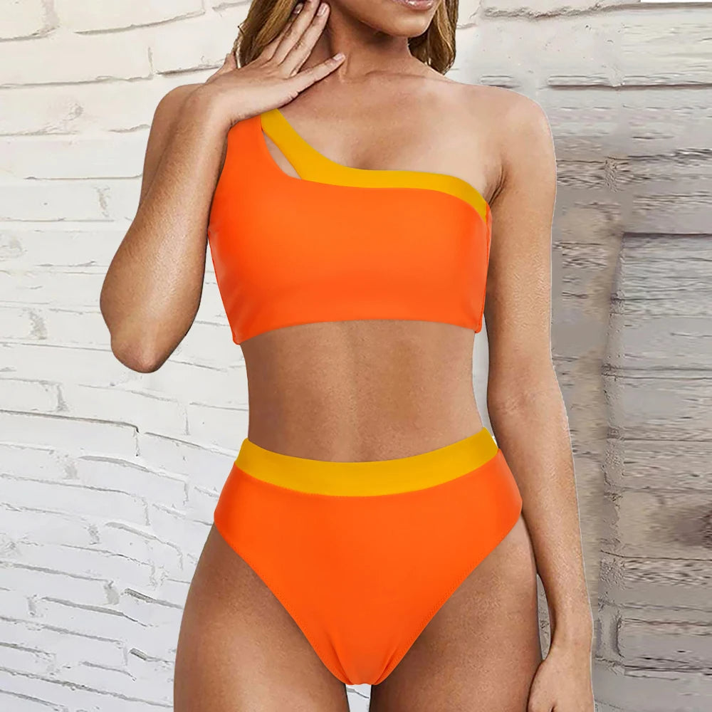 Variant image for Dam Stropplöst Bikiniset Trendig Nylon Spandex-25
