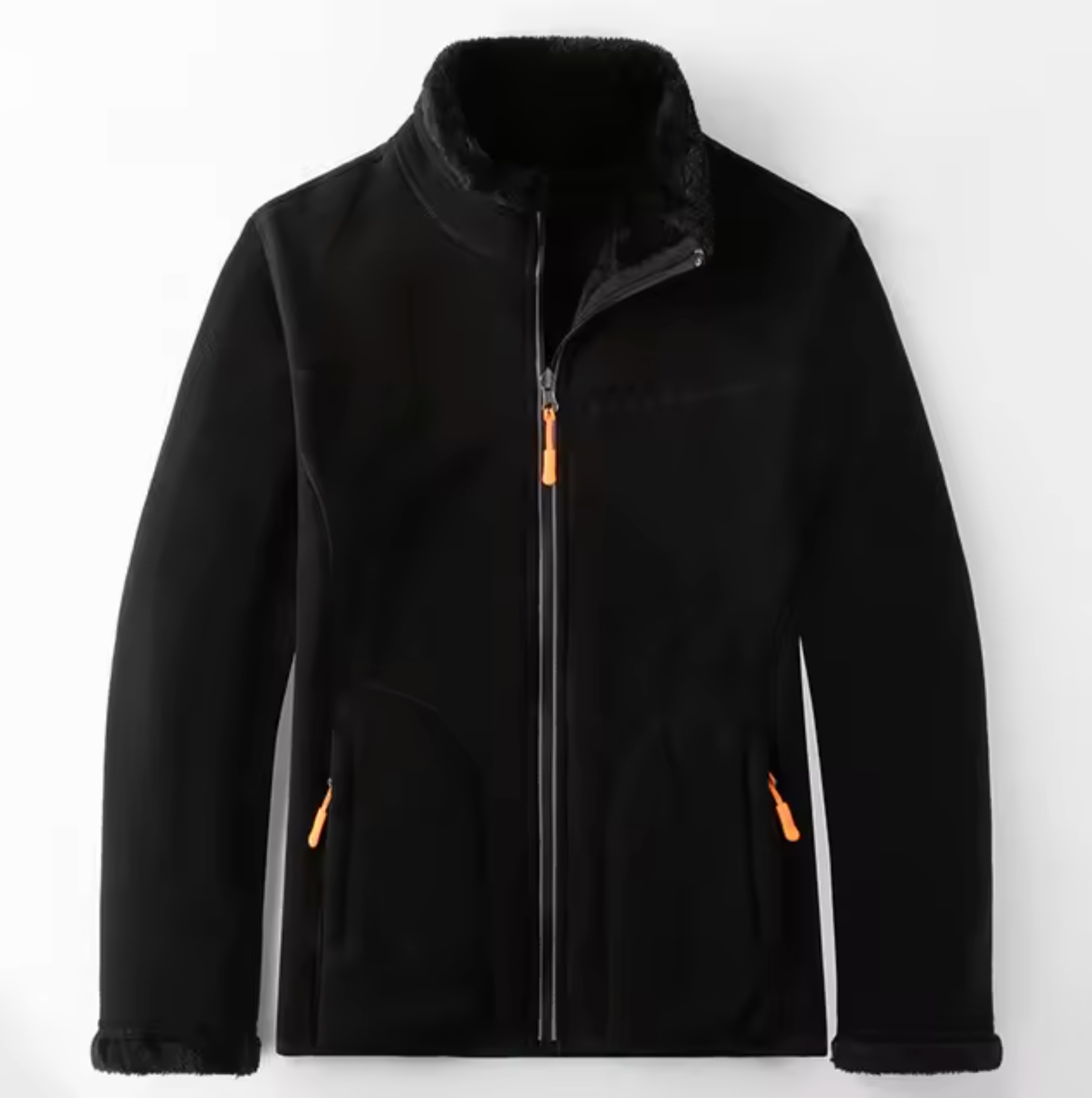 Variant image for Unisex Fleecejacka Dubbelsidig Polarfleece för Utomhusaktiviteter-8