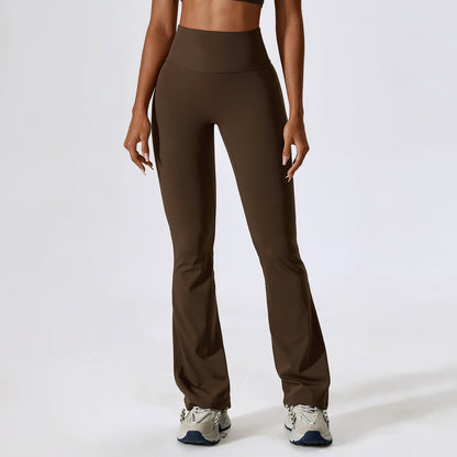 Variant image for Dam Yogabyxor Hög Midja Flare Stretch Nylon-29