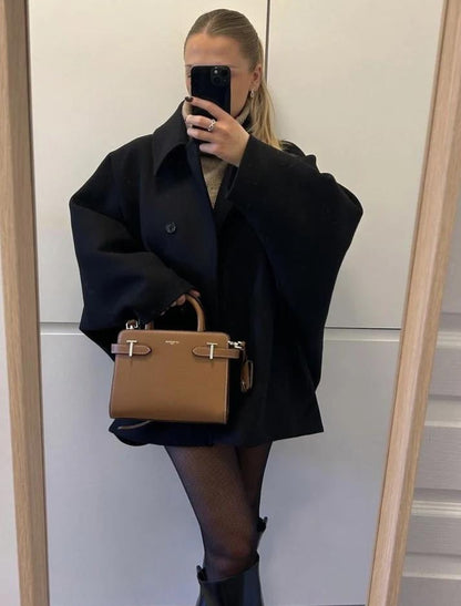 Kvinnlig Blazer Modern Stil Andningsbart Tyg-6