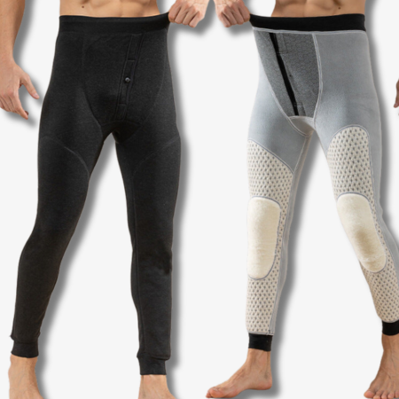 Herr Termiska Byxor Fleecefoder Polyester 2