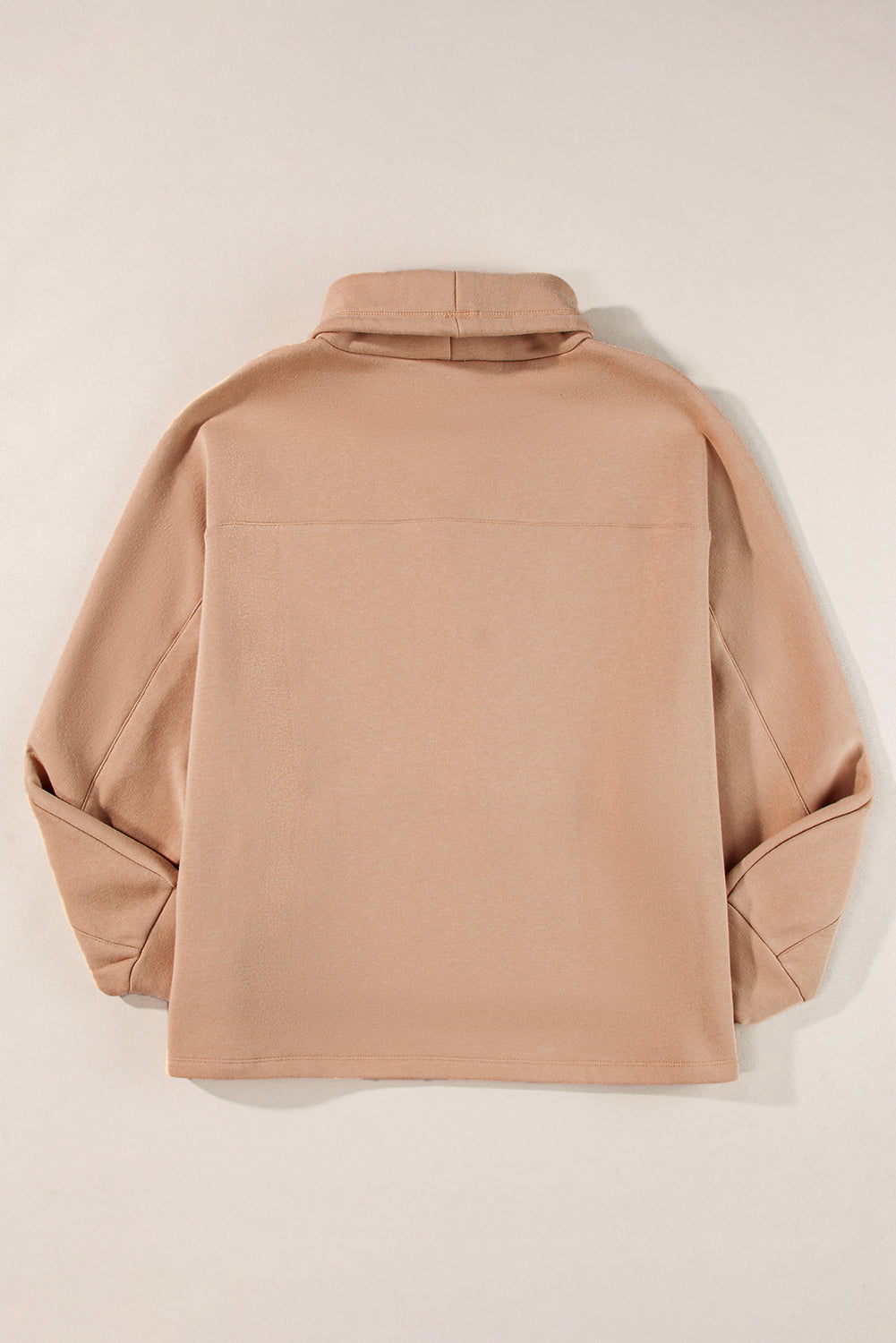 Stickad Dam Tröja Turtleneck Klassisk Andningsbart Material 6